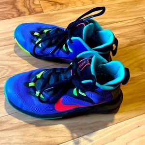 Nike Kids Shoes - Blue and Red